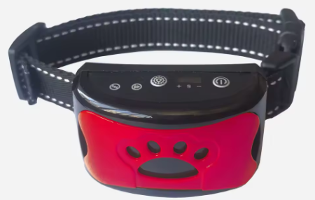 Pet Dog Anti Barking Device USB Rechargeable Dogs Training Collar Ultrasonic Stop Barking Vibration Anti Bark Collar